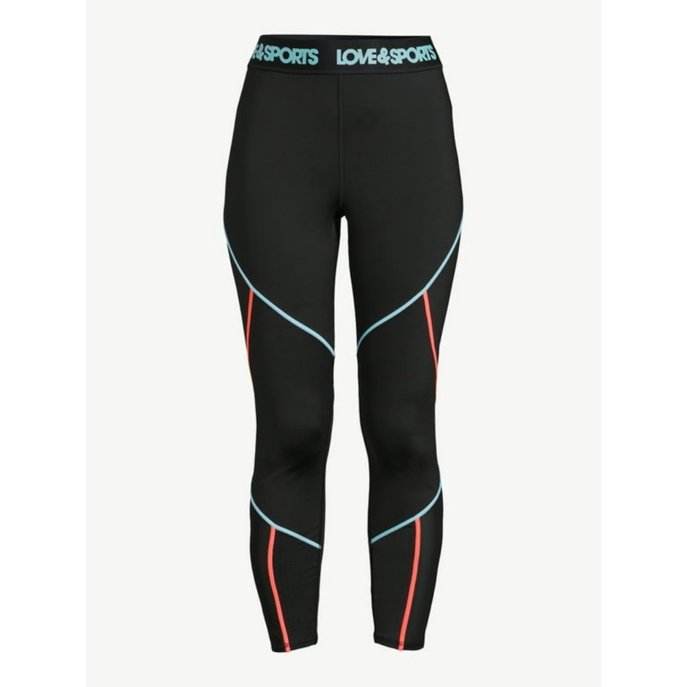 Love & Sports Women’s Seamed Performance Legging - Picture 4 of 6